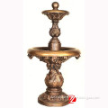 corner wall antique bronze round water fountain sale